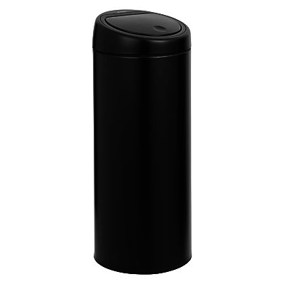 Brabantia Touch Bin, Matt Black, 30L